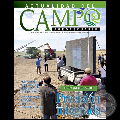 CAMPO AGROPECUARIO - AÑO 15 - NÚMERO 177 - MARZO 2016 - REVISTA DIGITAL